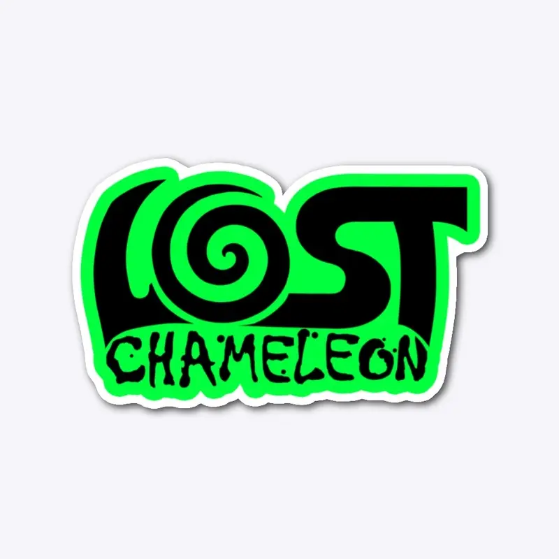 Lost Chameleon Sticker